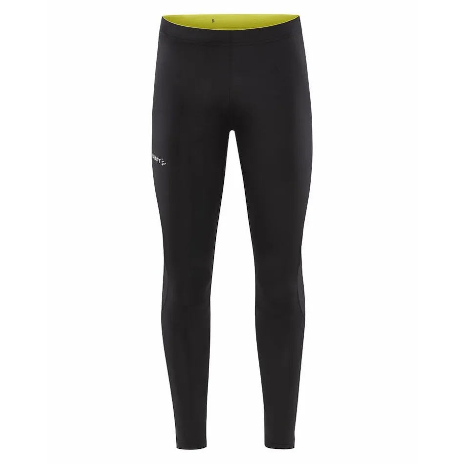Craft Herren ADV Essence Reißverschluss-Tights 2 in Schwarz AW24