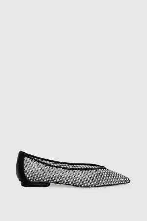Kristall-Balletflat