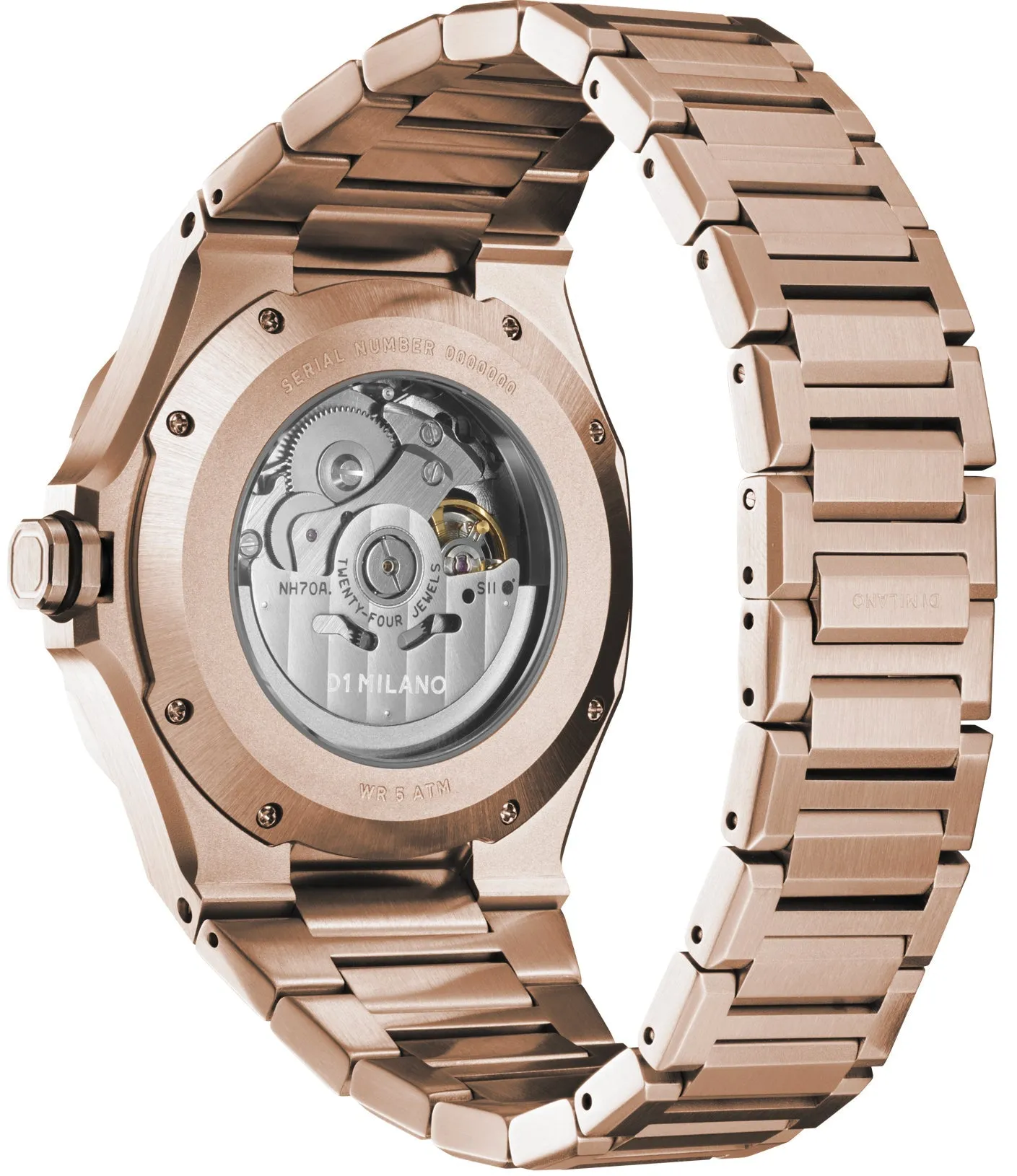 D1 Milano Skelett Roségold-Uhr Schmuck_D1 Milano_Uhren