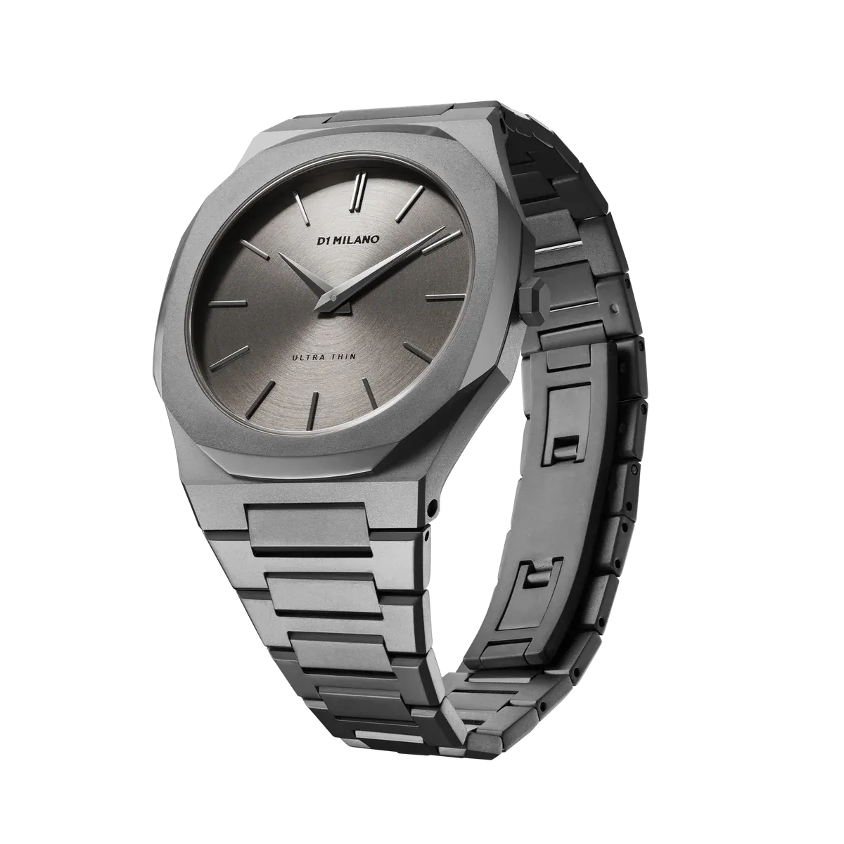 D1 Milano Ultraflaches Monoblock-Uhrenschmuckstück in Anthrazit_D1 Milano_Uhren