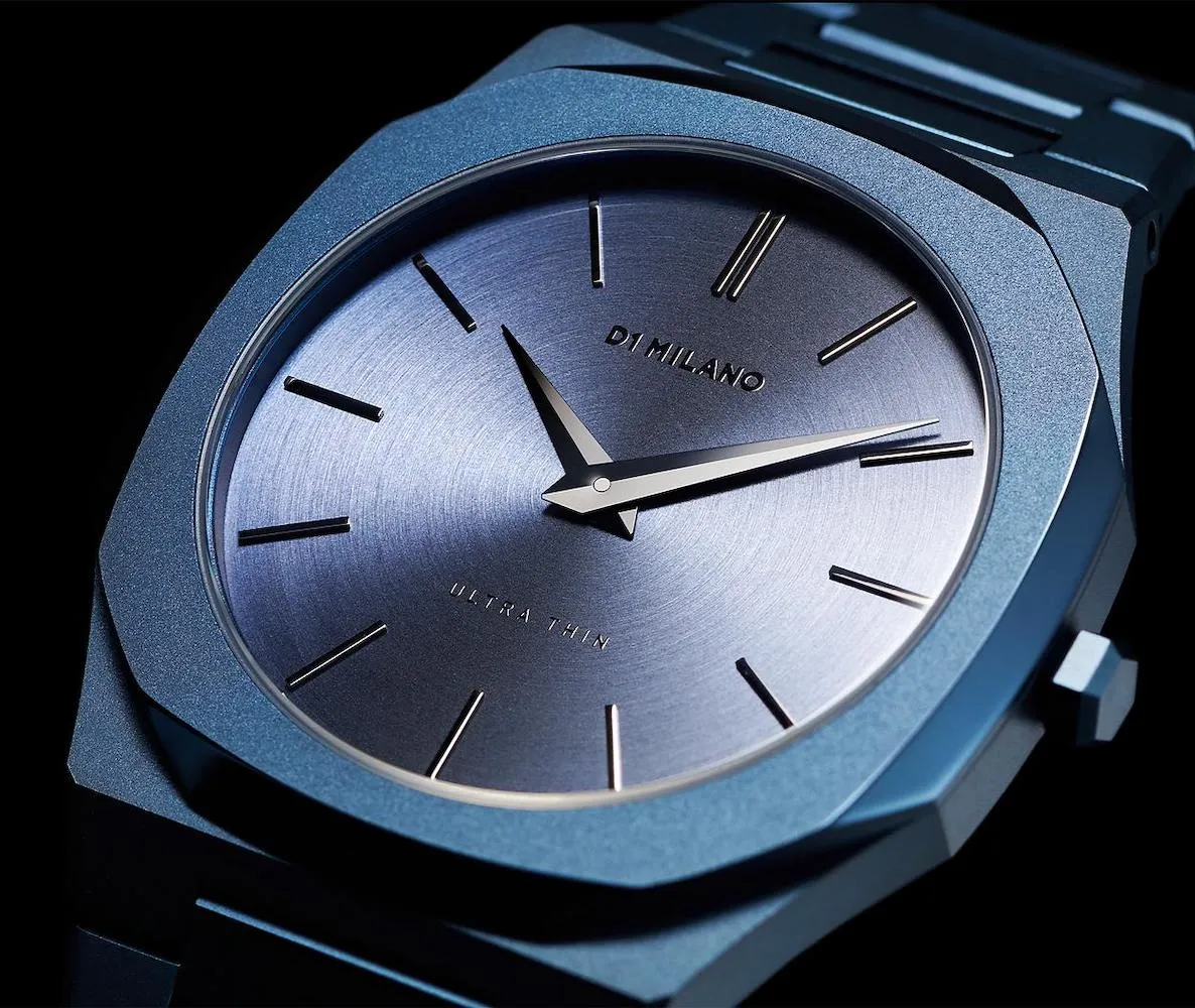 D1 Milano Ultra Thin Monoblock Midnight Uhr Schmuck_D1 Milano_Uhren