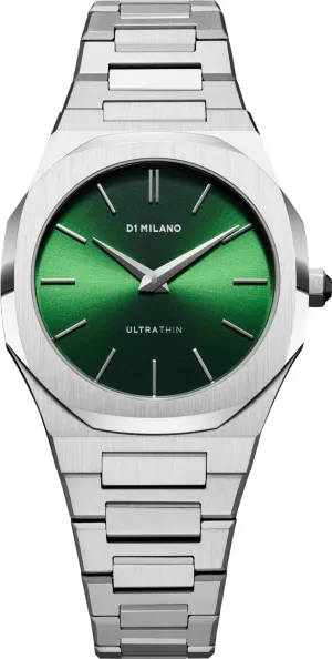 D1 Milano Ultra Thin Petite Moss Armbanduhr Schmuck_D1 Milano_Uhren