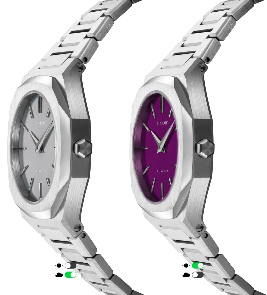 D1 Milano Ultraflache Solar-Synchron-Uhr Schmuck_D1 Milano_Uhren