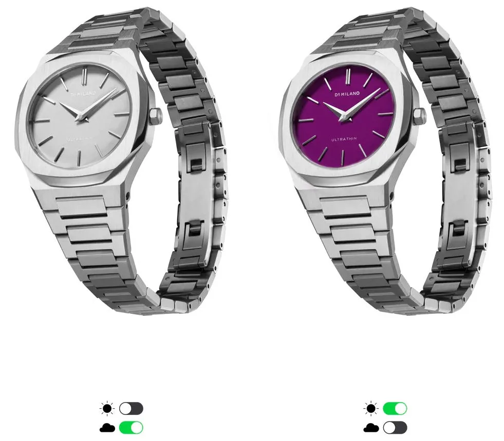 D1 Milano Ultraflache Solar-Synchron-Uhr Schmuck_D1 Milano_Uhren