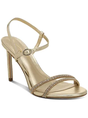 Daisie Damen Abend Sandaletten aus Leder mit Strasssteinchen - Ecco Schuhe