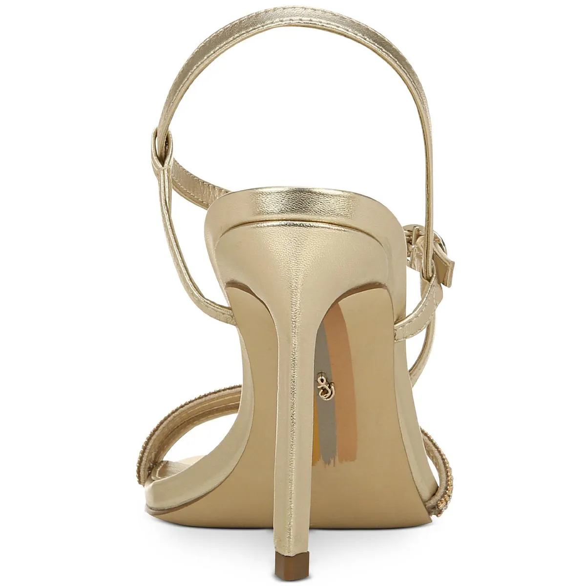 Daisie Damen Abend Sandaletten aus Leder mit Strasssteinchen - Ecco Schuhe