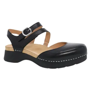 Dansko Damen Rissa Schwarz Nappa Mary Jane