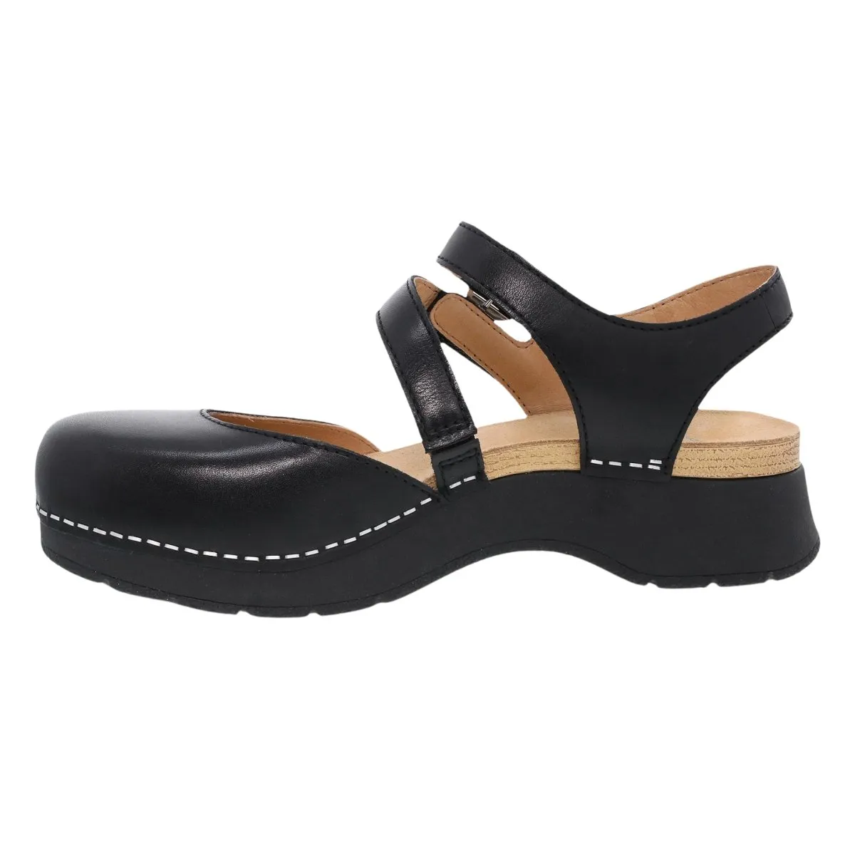 Dansko Damen Rissa Schwarz Nappa Mary Jane