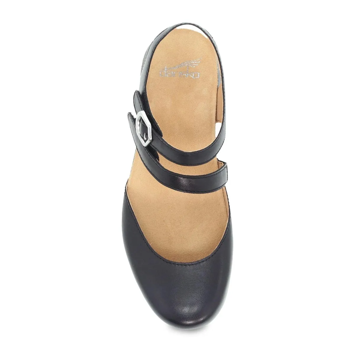 Dansko Damen Rissa Schwarz Nappa Mary Jane