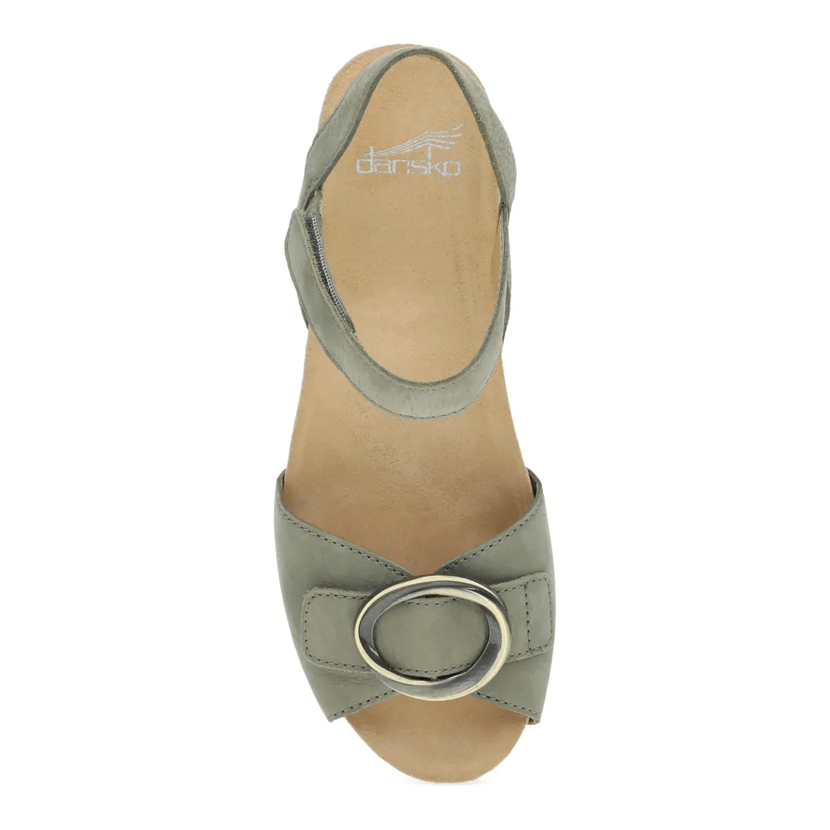 Dansko Damen Stella Sage Geschliffenes Nubukleder