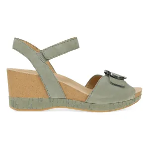 Dansko Damen Stella Sage Geschliffenes Nubukleder