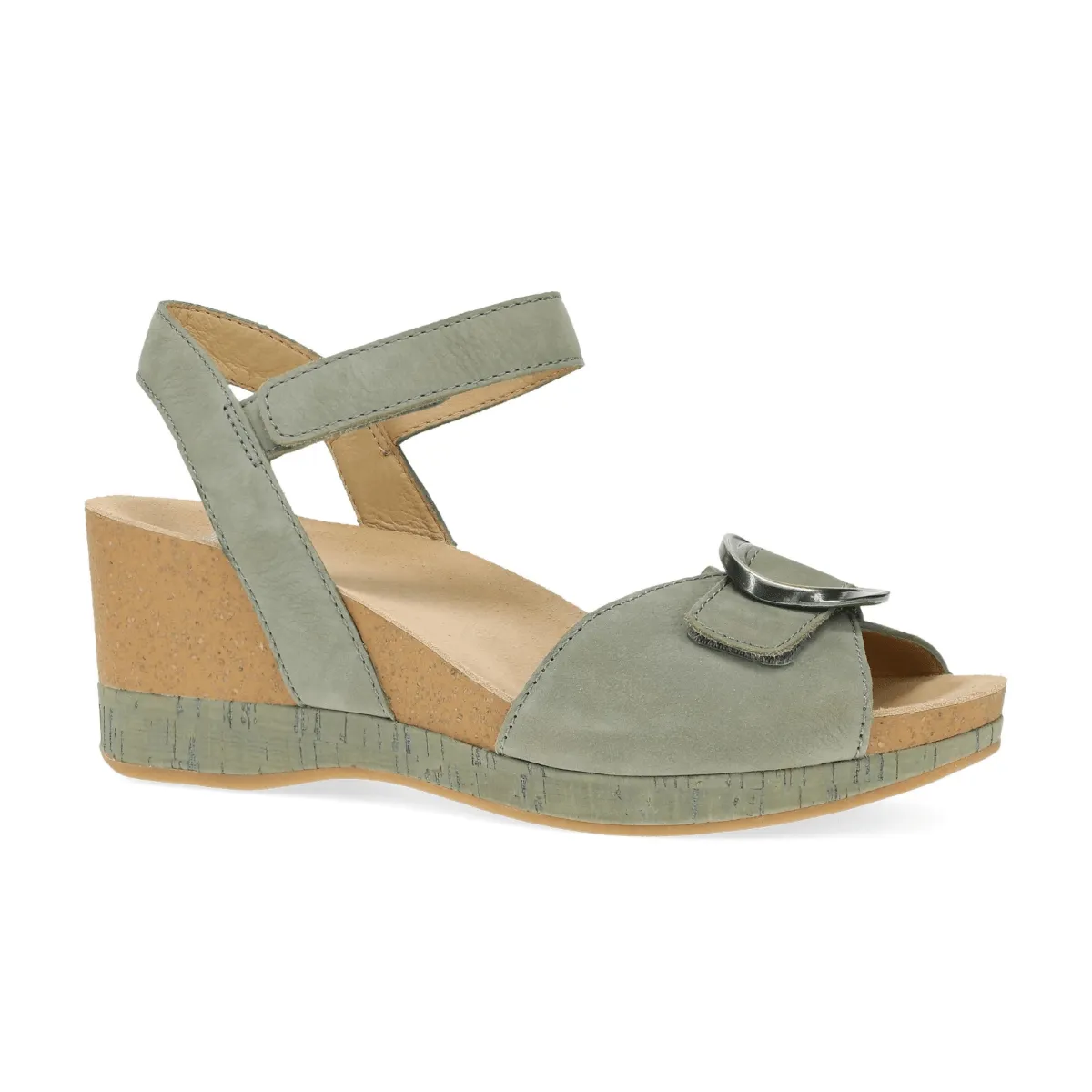 Dansko Damen Stella Sage Geschliffenes Nubukleder