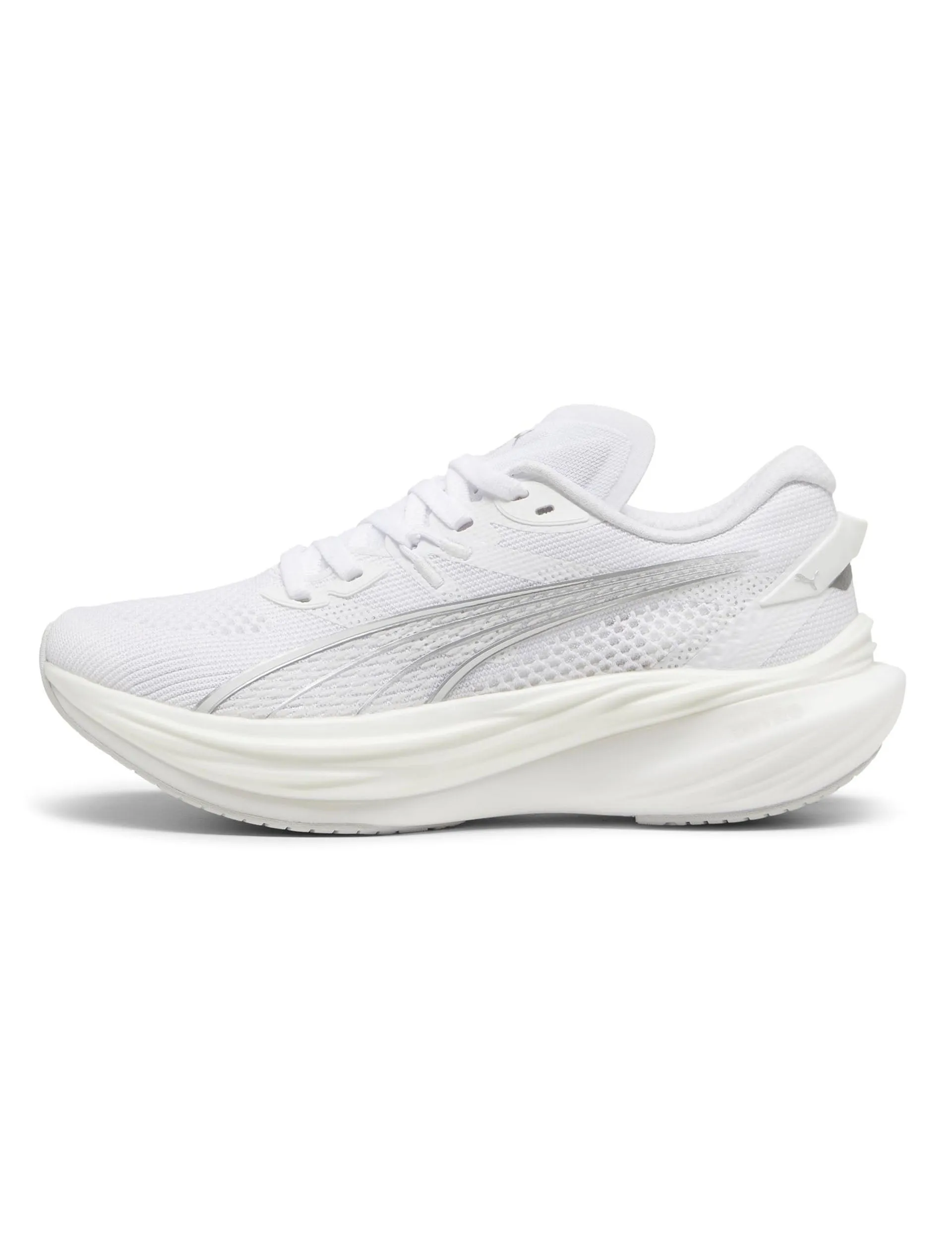 Deviate NITRO 3 Laufschuhe - Weiß/Feder Grau/Silber