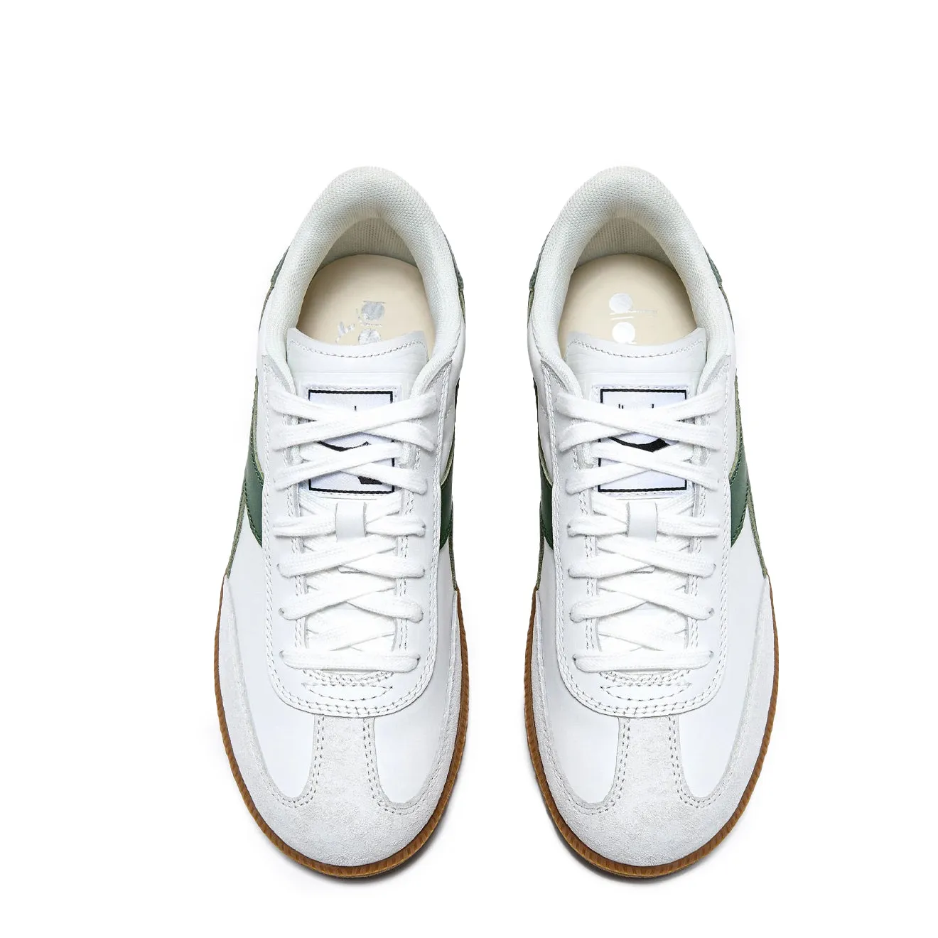 Diadora Trainer Weiß / Laubgrün