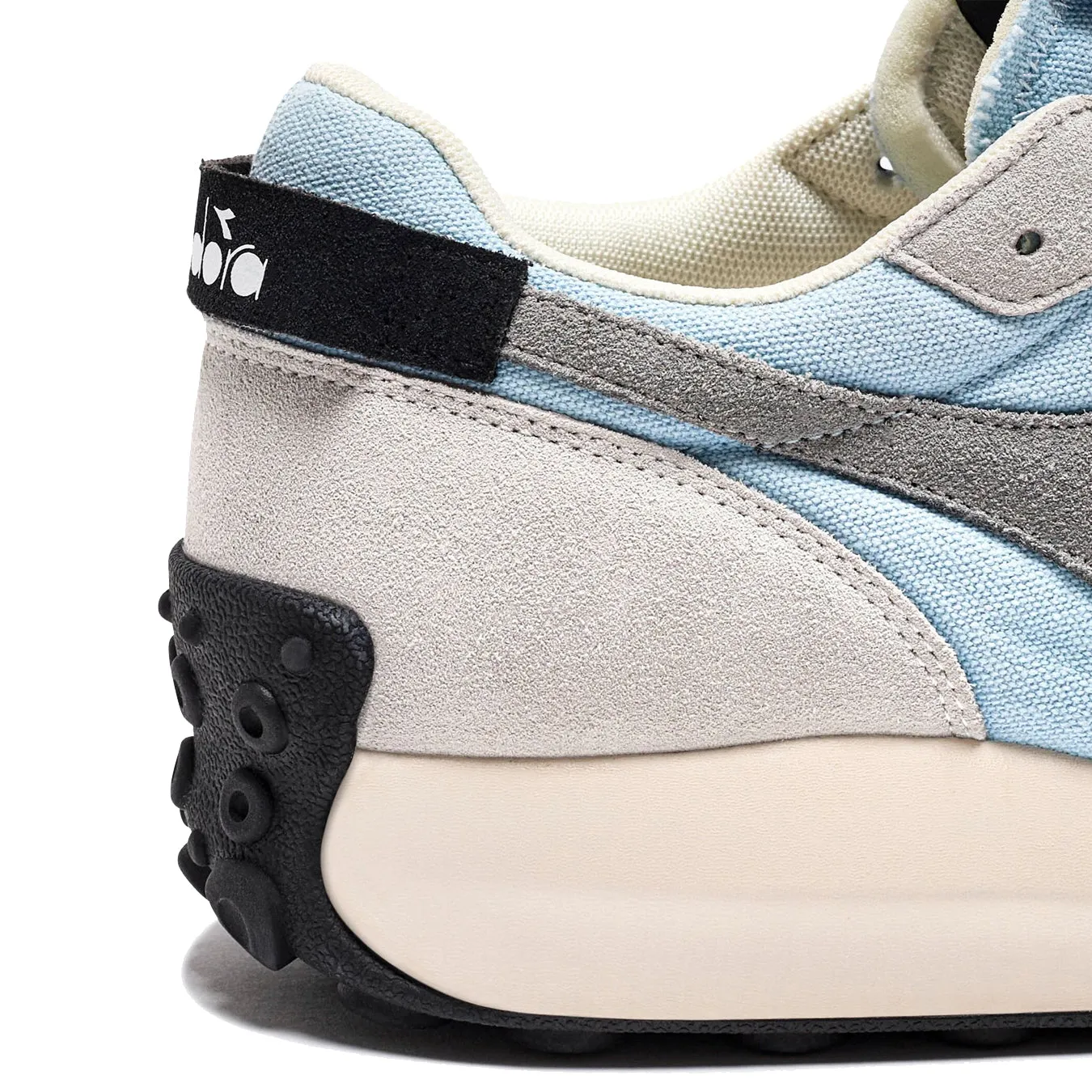 Diadora Damen Race Suede SW Trainer Traumblau / Mondgrau