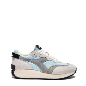 Diadora Damen Race Suede SW Trainer Traumblau / Mondgrau