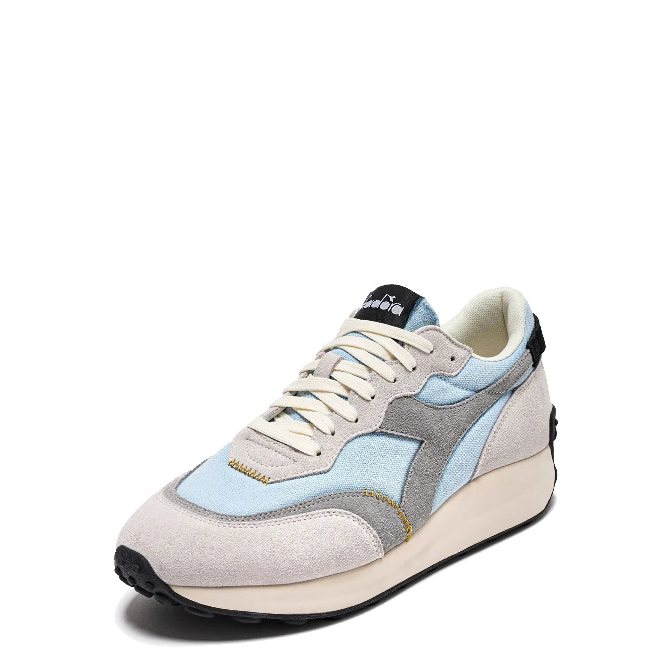Diadora Damen Race Suede SW Trainer Traumblau / Mondgrau