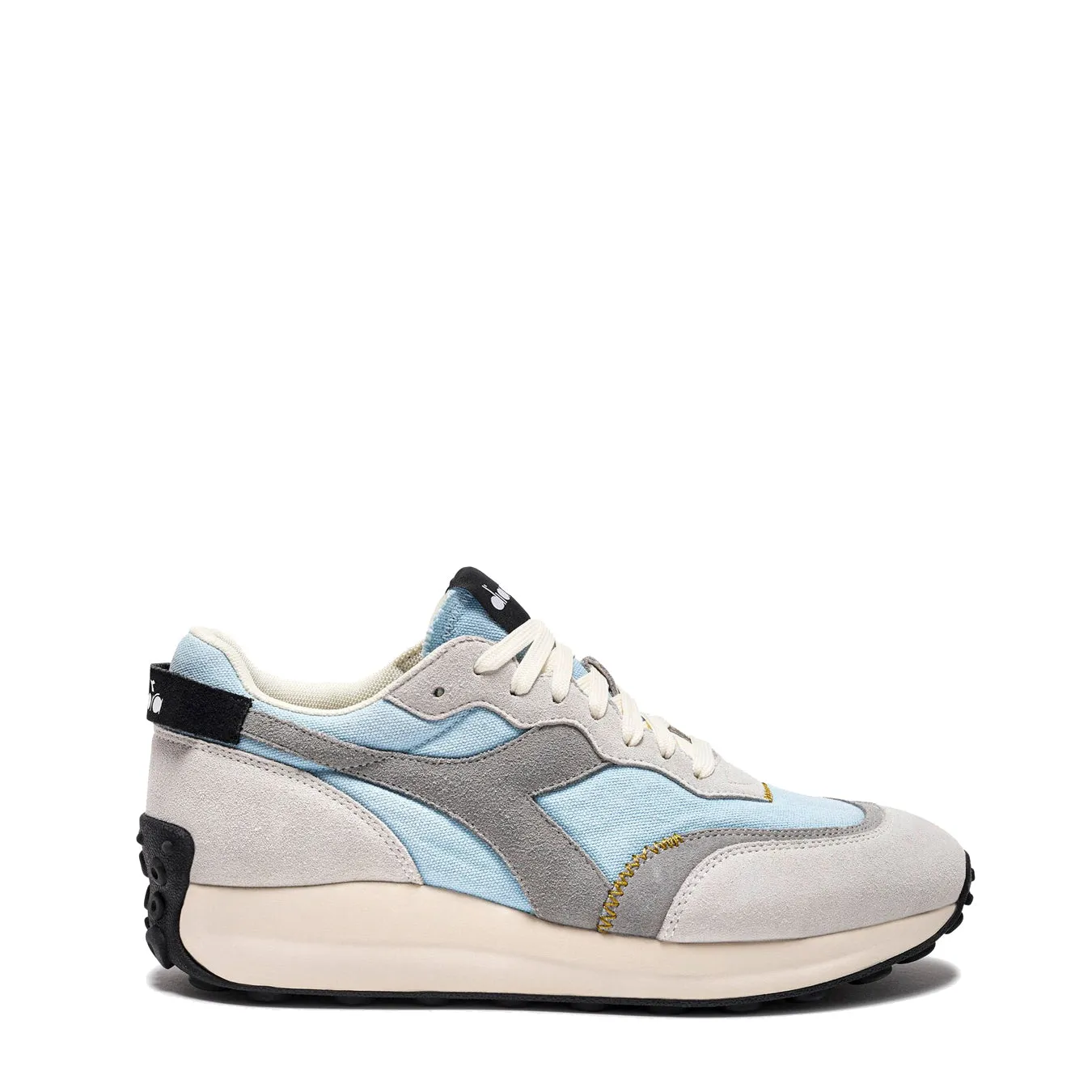 Diadora Damen Race Suede SW Trainer Traumblau / Mondgrau