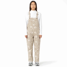 DICKIES - WOMENS ELLIS FLORAL BIB