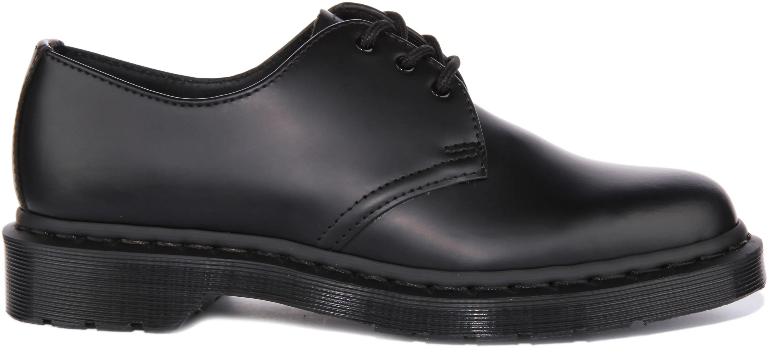 Dr Martens 1461 Mono Schuhe in komplett Schwarz Dr Martens