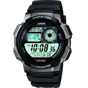 Herrenuhr Casio AE1000W-1B Weltzeituhr