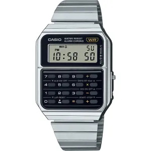 Herrenuhr Casio CA500WE-1A mit Taschenrechner
