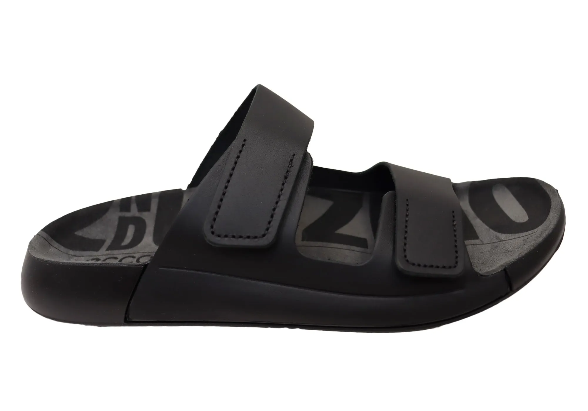ECCO 2. Cozmo Damen Bequeme Leder 2-Riemen Riemchensandalen ECCO Schuhe