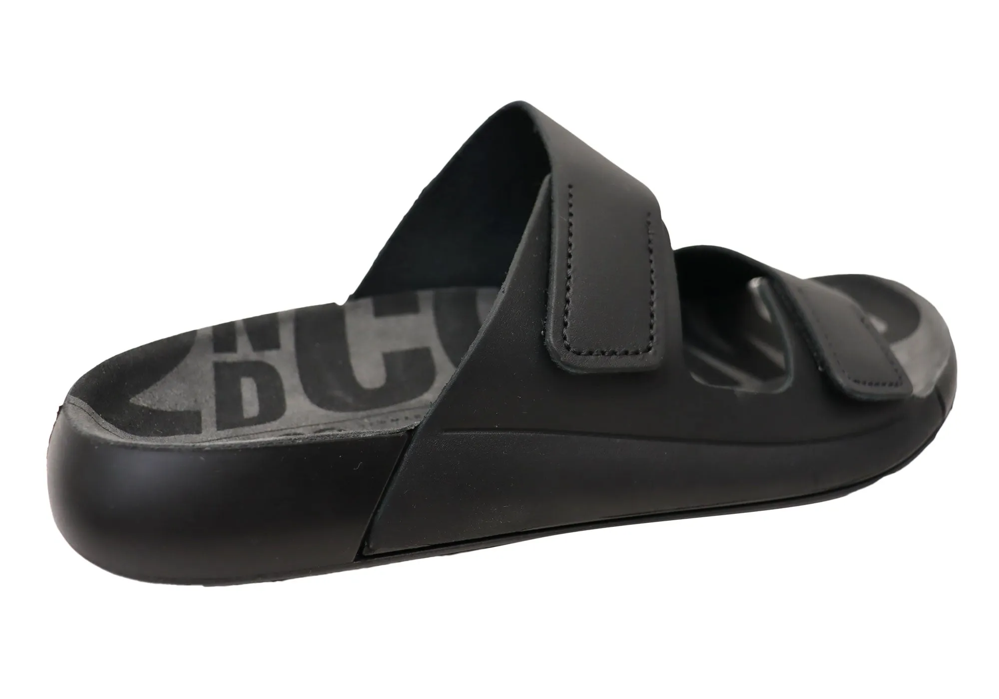 ECCO 2. Cozmo Damen Bequeme Leder 2-Riemen Riemchensandalen ECCO Schuhe