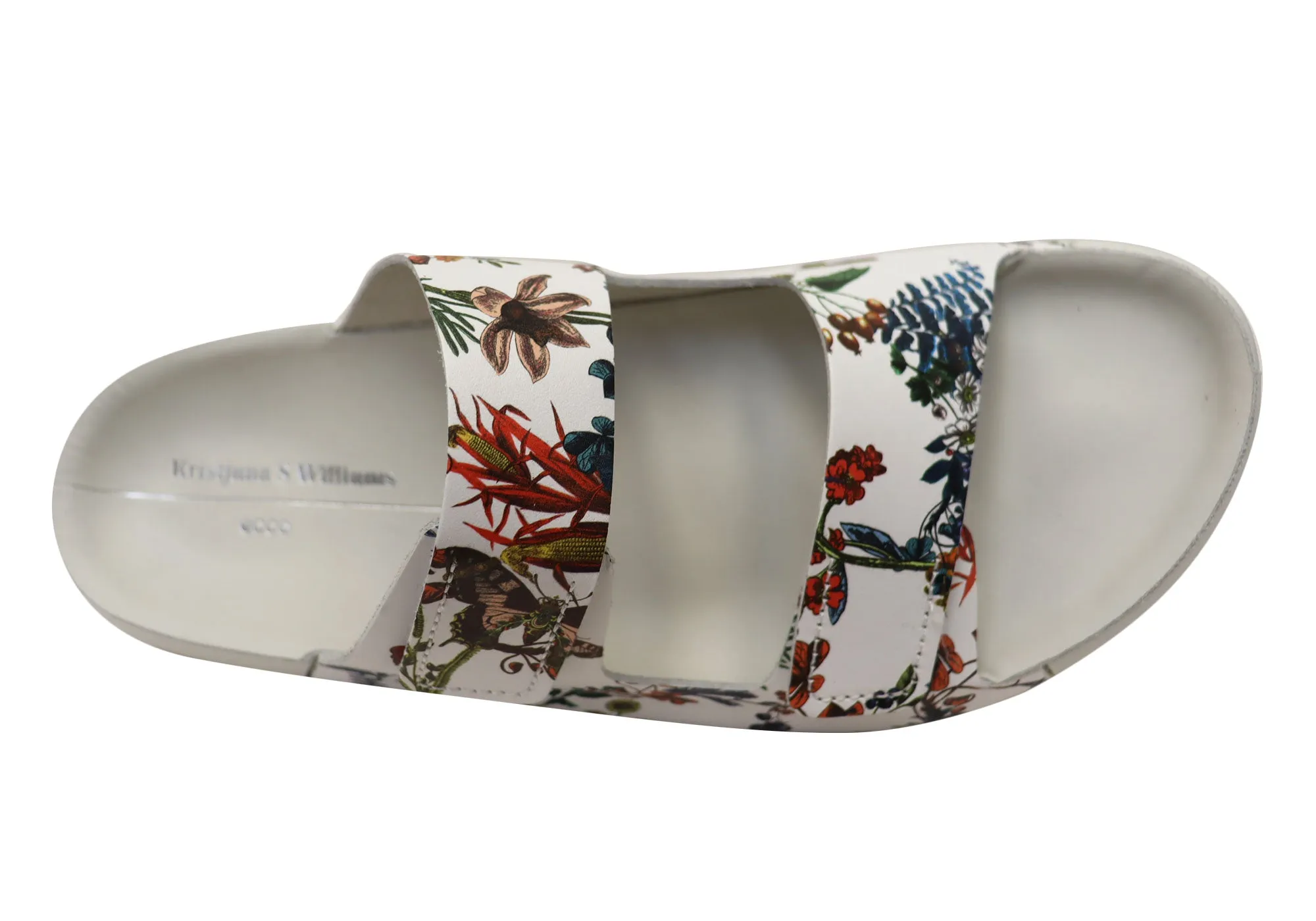 ECCO 2. Cozmo Damen Bequeme Leder 2-Riemen Riemchensandalen ECCO Schuhe