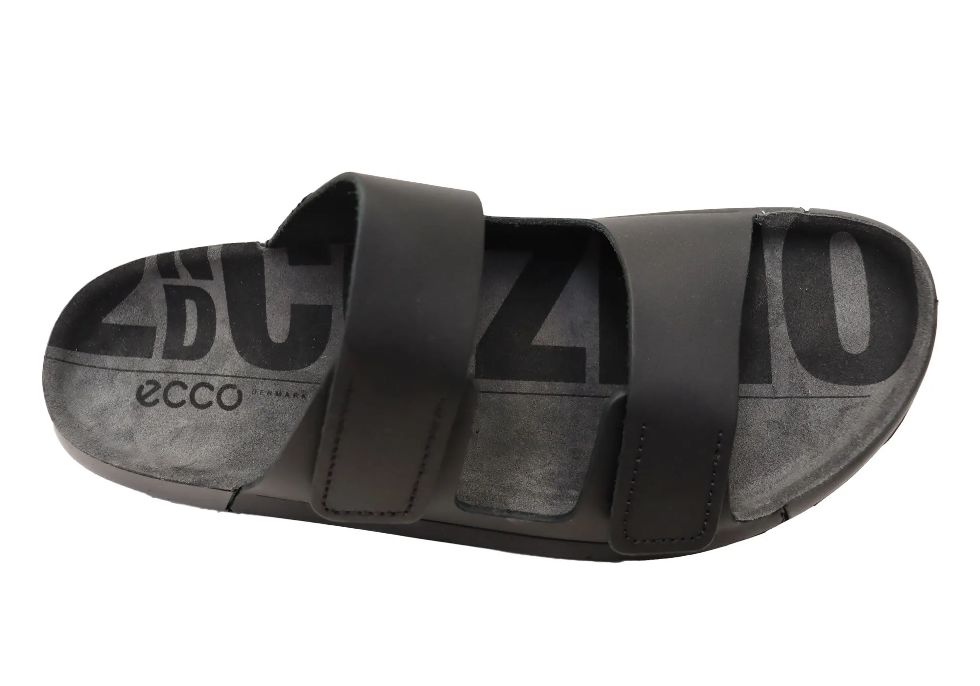 ECCO 2. Cozmo Damen Bequeme Leder 2-Riemen Riemchensandalen ECCO Schuhe