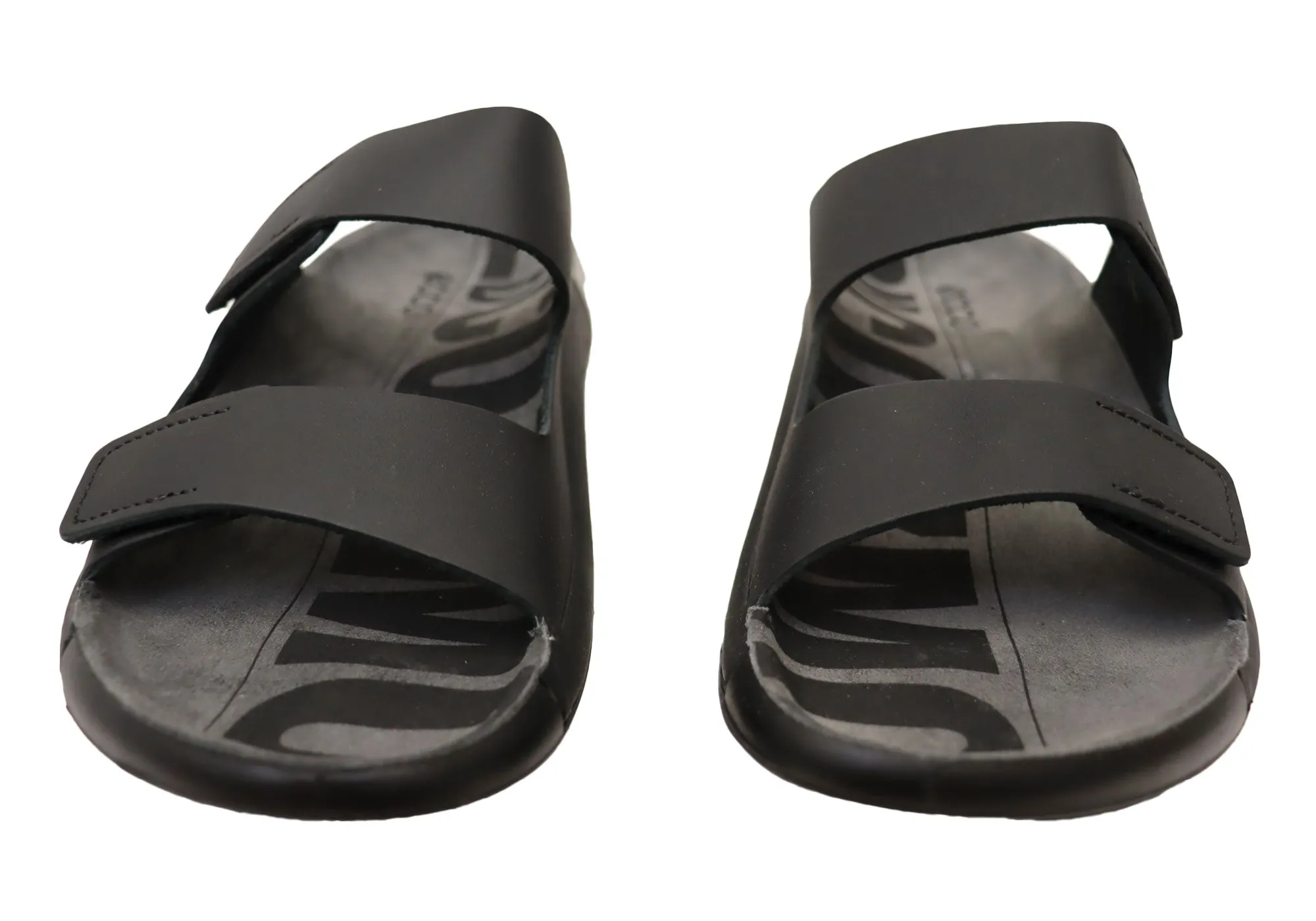 ECCO 2. Cozmo Damen Bequeme Leder 2-Riemen Riemchensandalen ECCO Schuhe