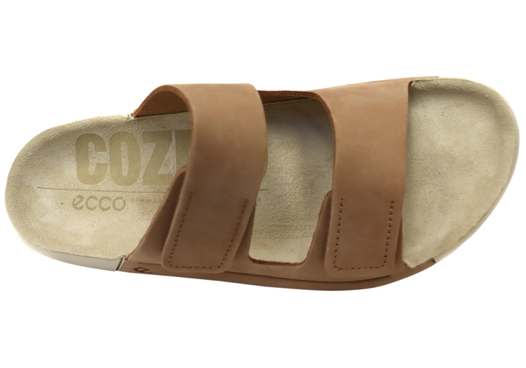 ECCO 2. Cozmo Damen Bequeme Leder 2-Riemen Riemchensandalen ECCO Schuhe