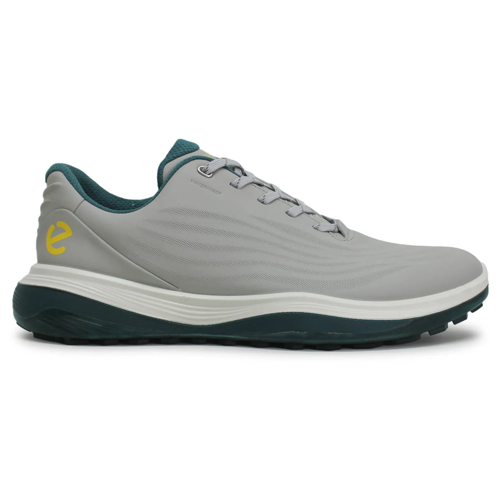 Ecco Golf LT1 Leder-Herren-Sneaker mit niedrigem Schaft