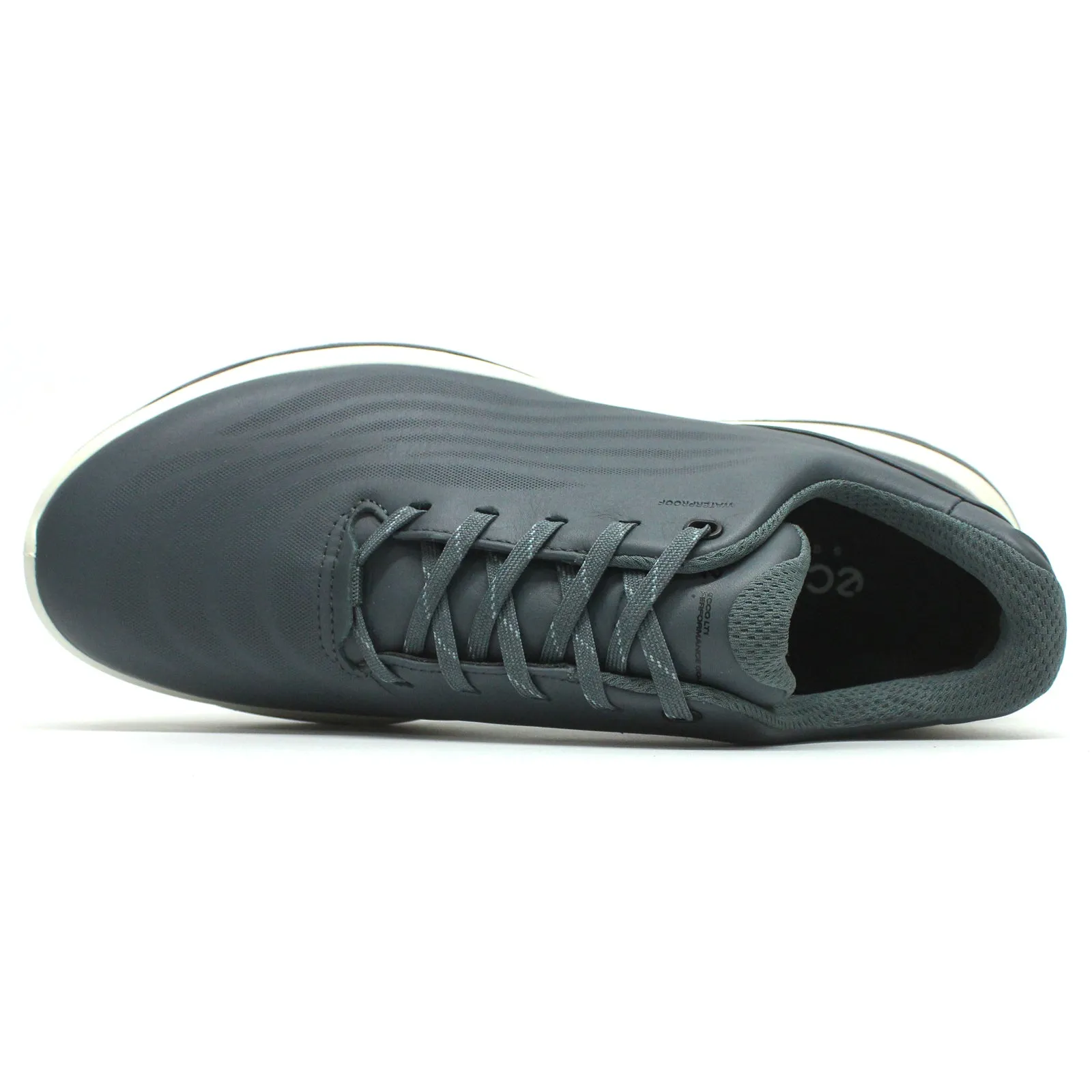 Ecco Golf LT1 Leder-Herren-Sneaker mit niedrigem Schaft