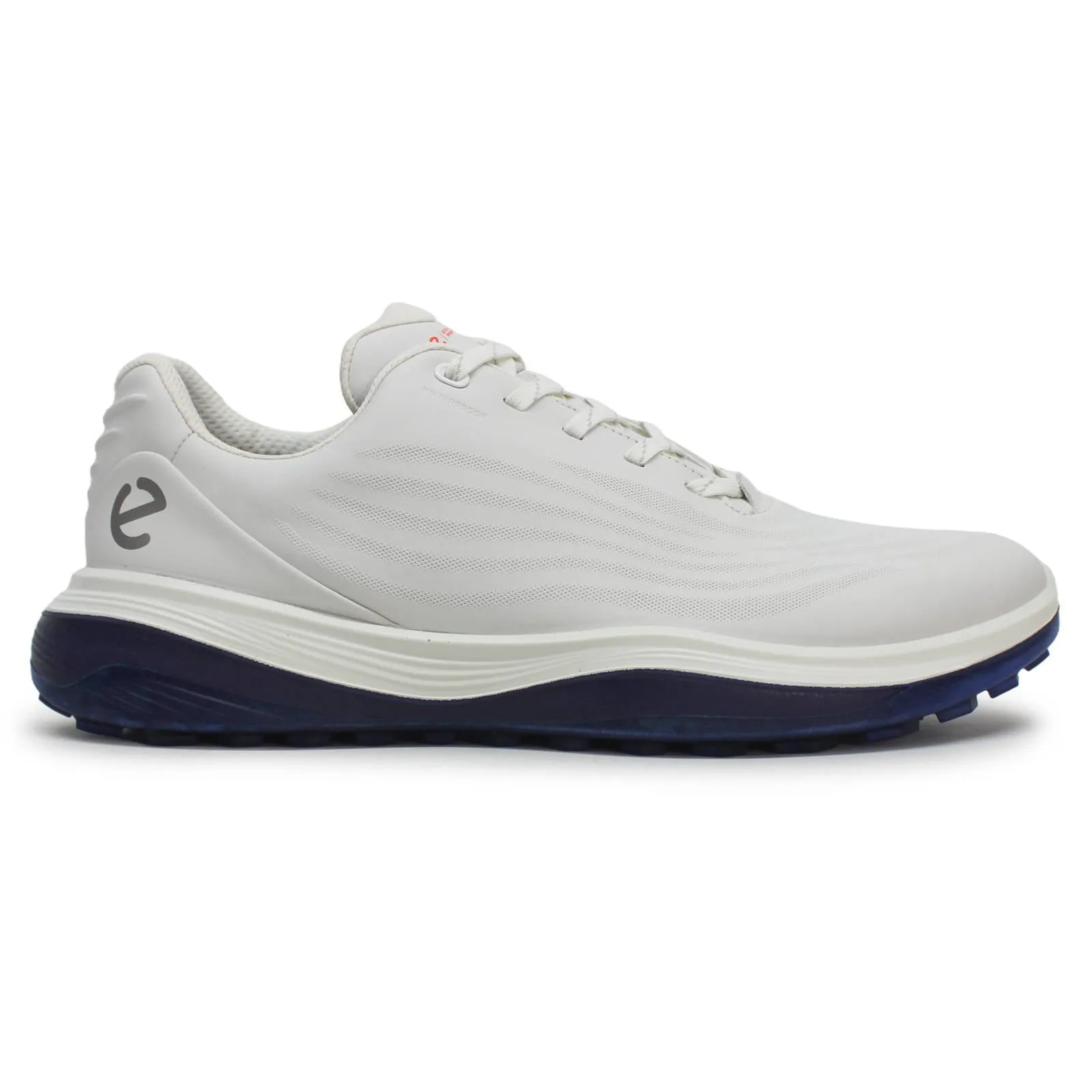 Ecco Golf LT1 Leder-Herren-Sneaker mit niedrigem Schaft