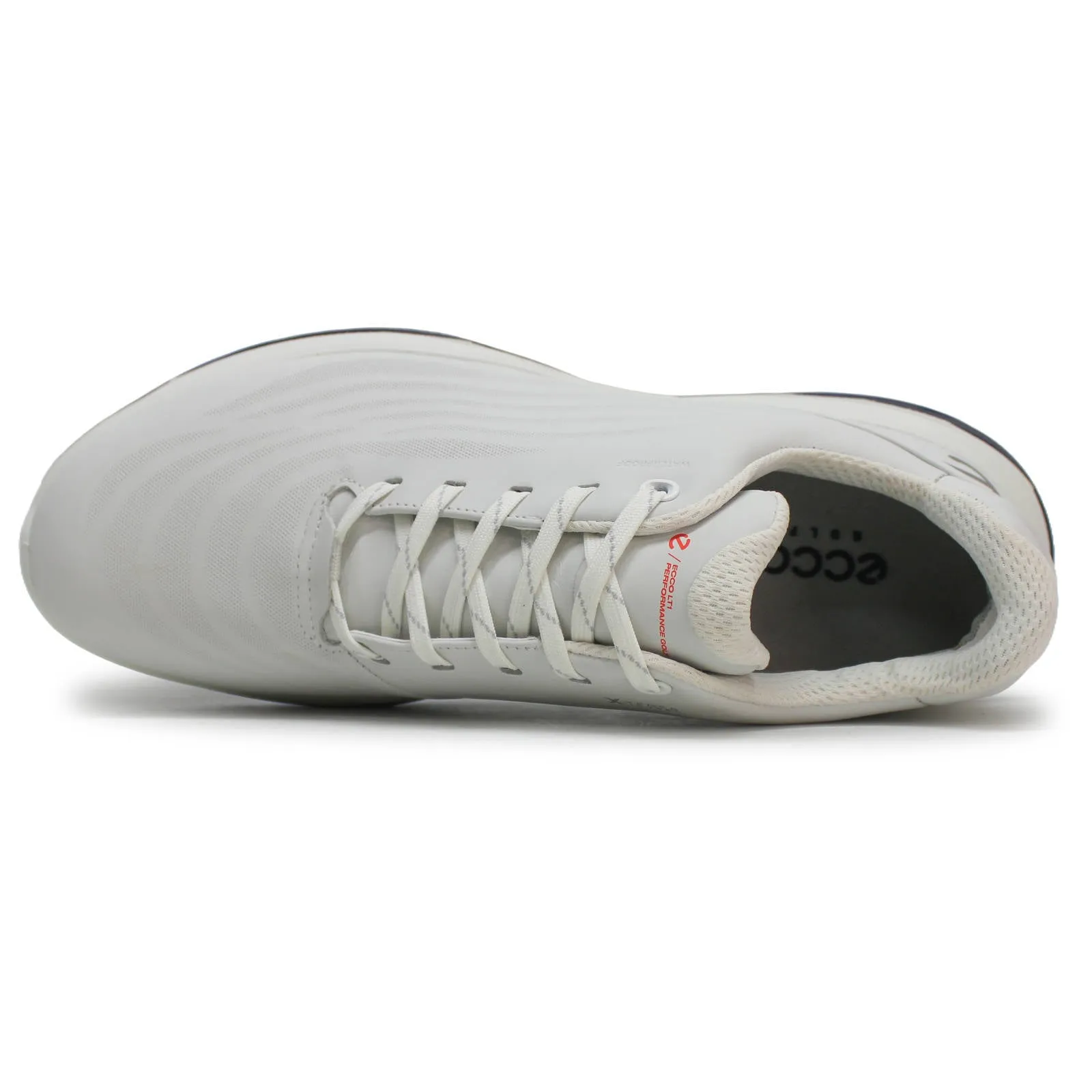 Ecco Golf LT1 Leder-Herren-Sneaker mit niedrigem Schaft