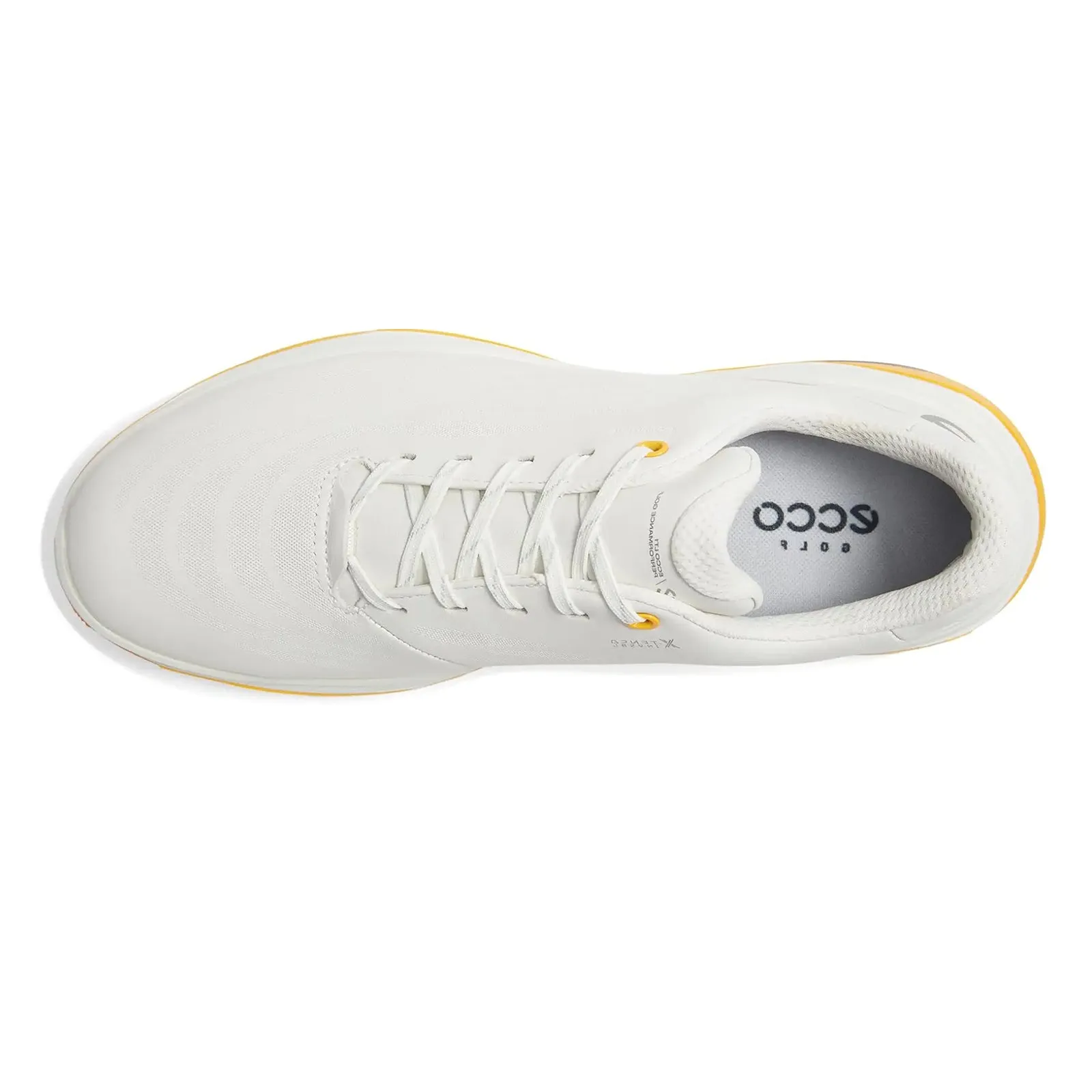 Ecco Golf LT1 Leder-Herren-Sneaker mit niedrigem Schaft