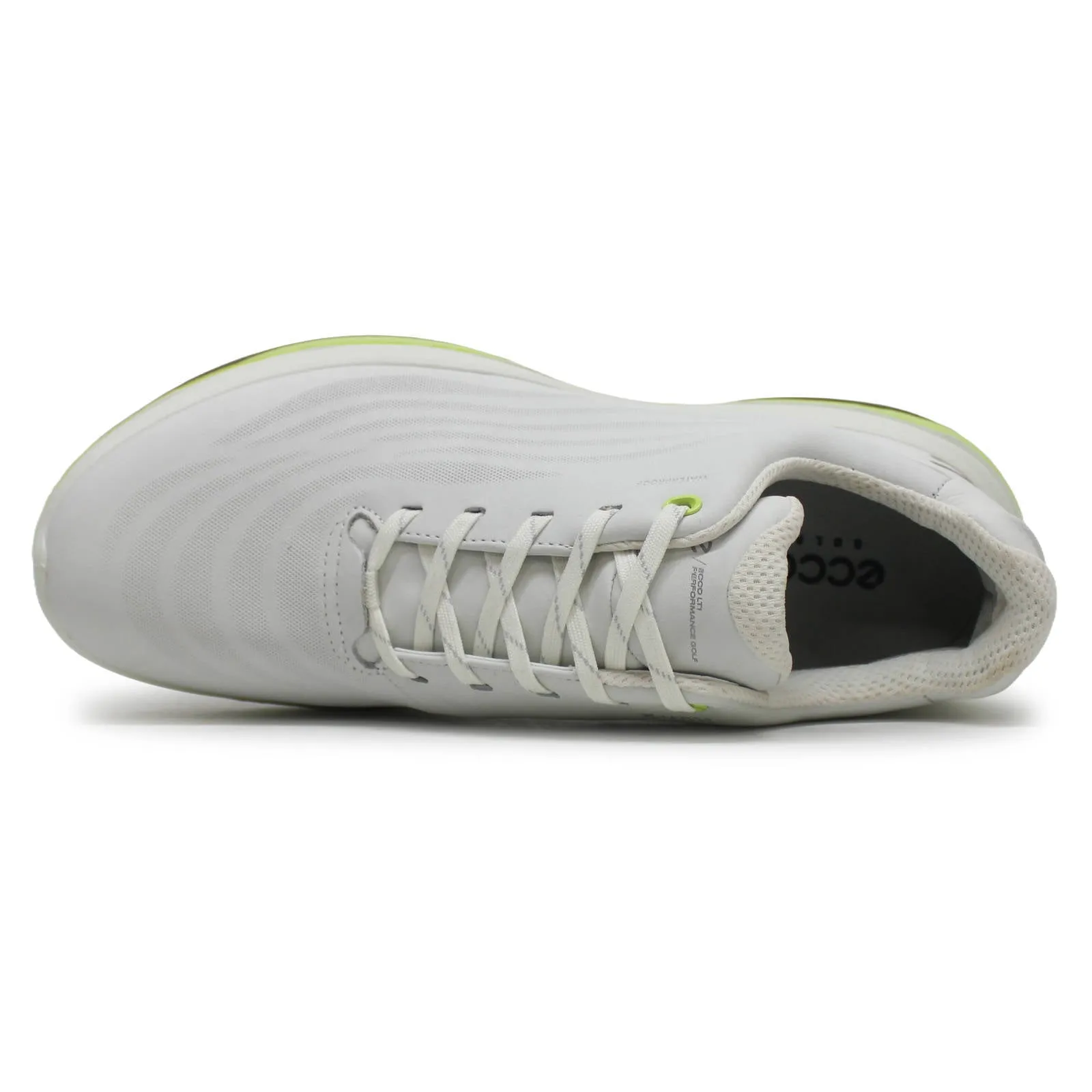 Ecco Golf LT1 Leder-Herren-Sneaker mit niedrigem Schaft