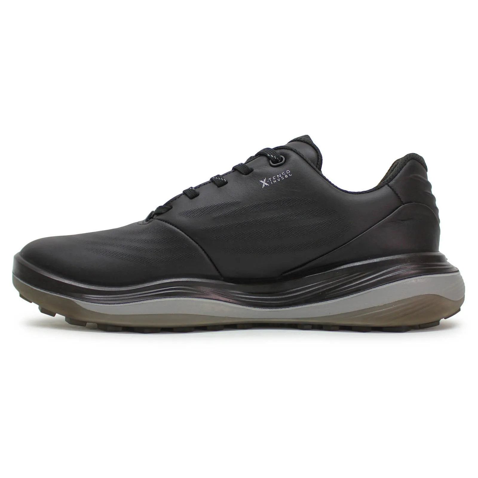 Ecco Golf LT1 Leder-Herren-Sneaker mit niedrigem Schaft