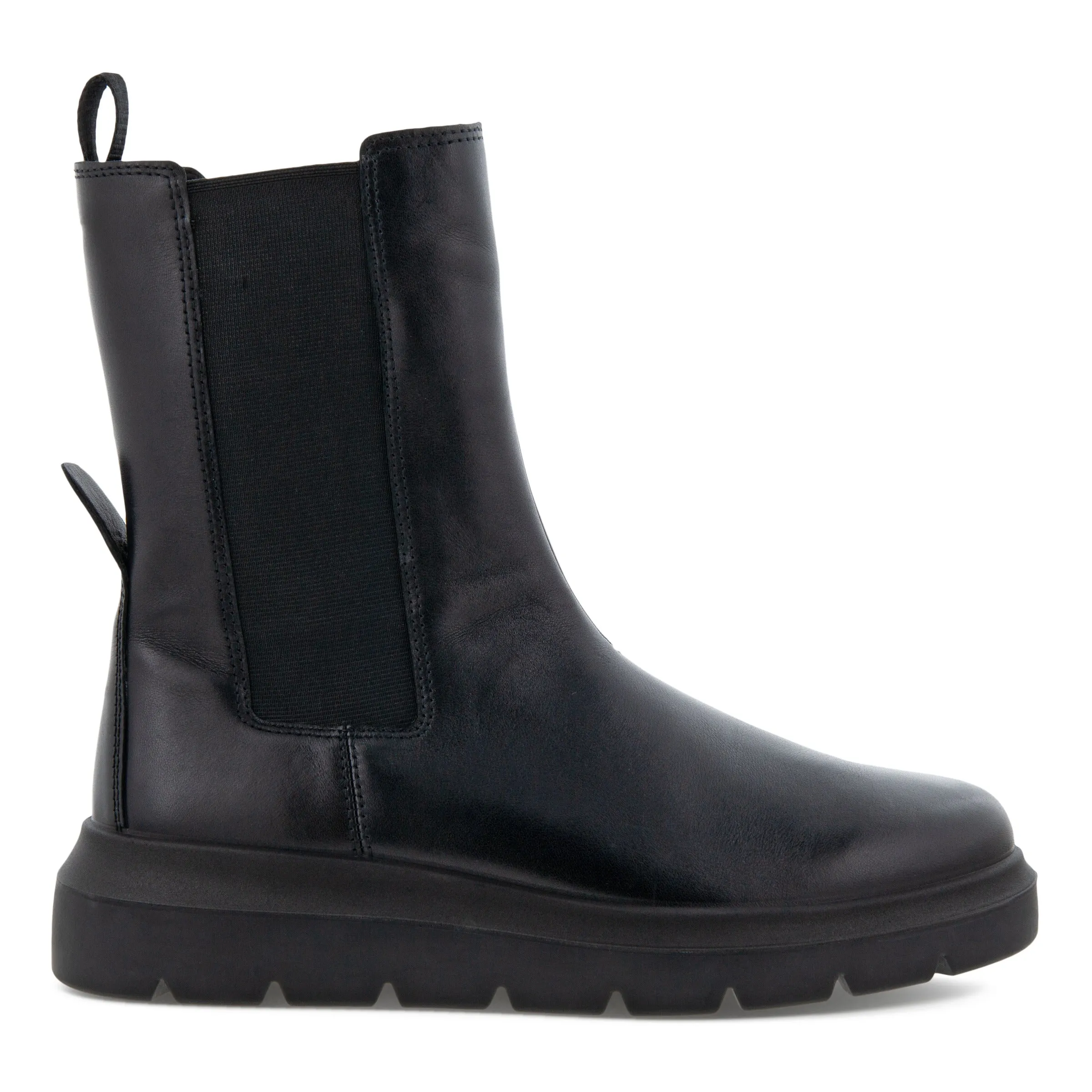 Ecco Nouvelle Damen Chelsea-Stiefel aus Leder 216223-01001 ecco Schuhe