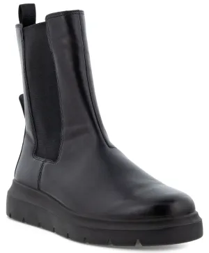 Ecco Nouvelle Damen Chelsea-Stiefel aus Leder 216223-01001 ecco Schuhe