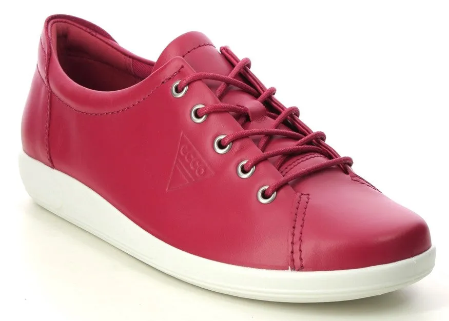 Ecco Soft 2.0 Damen Lederschnürschuh 206503-11466 ecco Schuhe