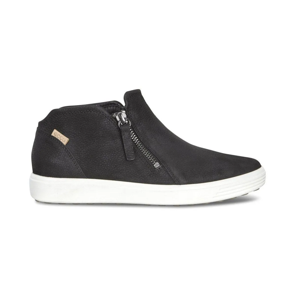 ECCO Damen 430243 Soft 7 Low Bootie Schwarz Buc