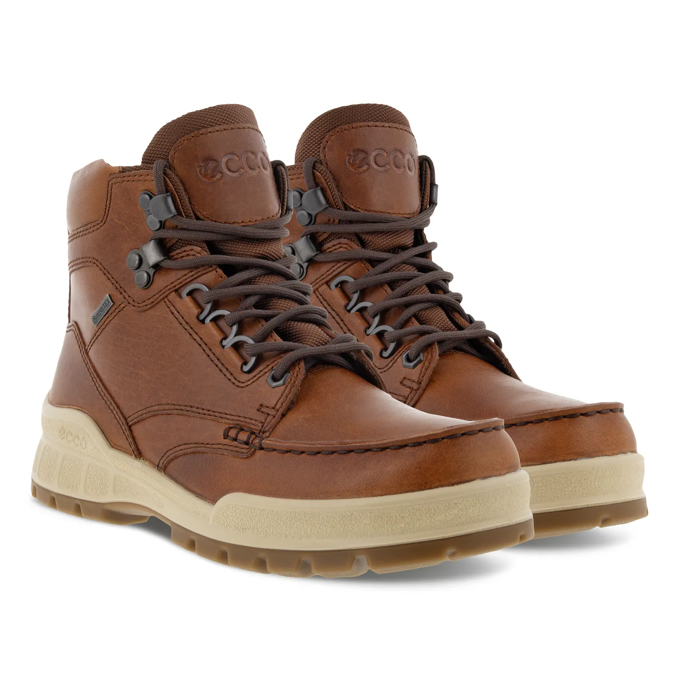 ECCO Damen Track 25 Moc Toe Schnürschuhe