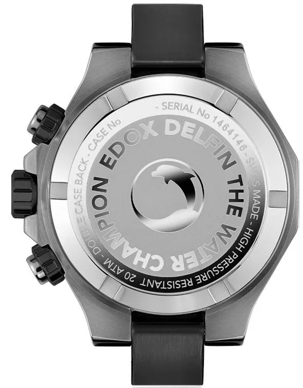 Edox Uhren Edox Delfin Der Originale Chronograph Herrenuhr