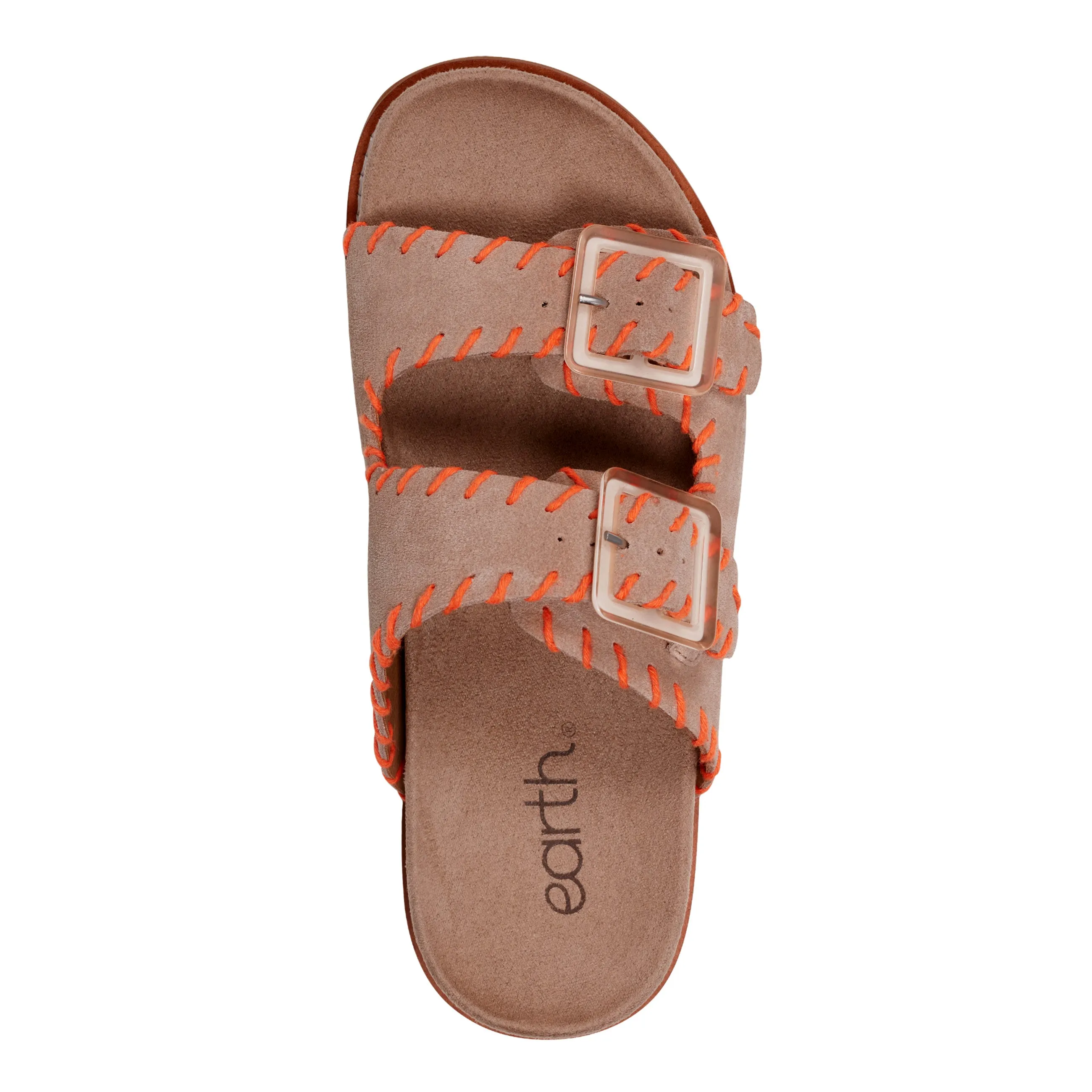 Fausto Rundspitze Bequeme Flache Riemchensandalen