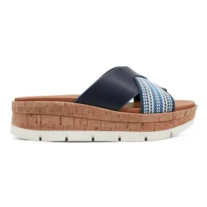 Finale Bequeme Slip-On Keilabsatz Plateausandalen