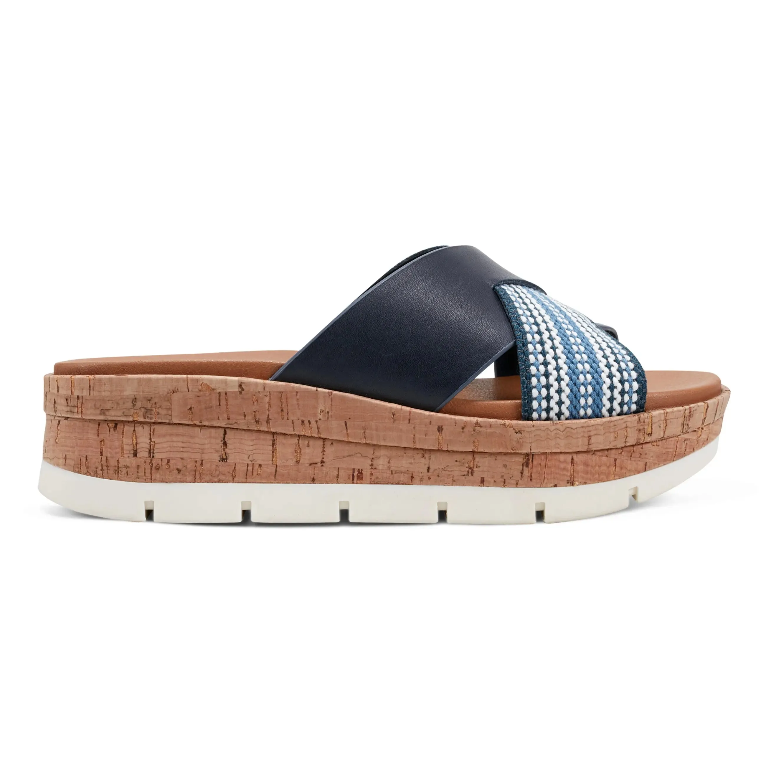 Finale Bequeme Slip-On Keilabsatz Plateausandalen