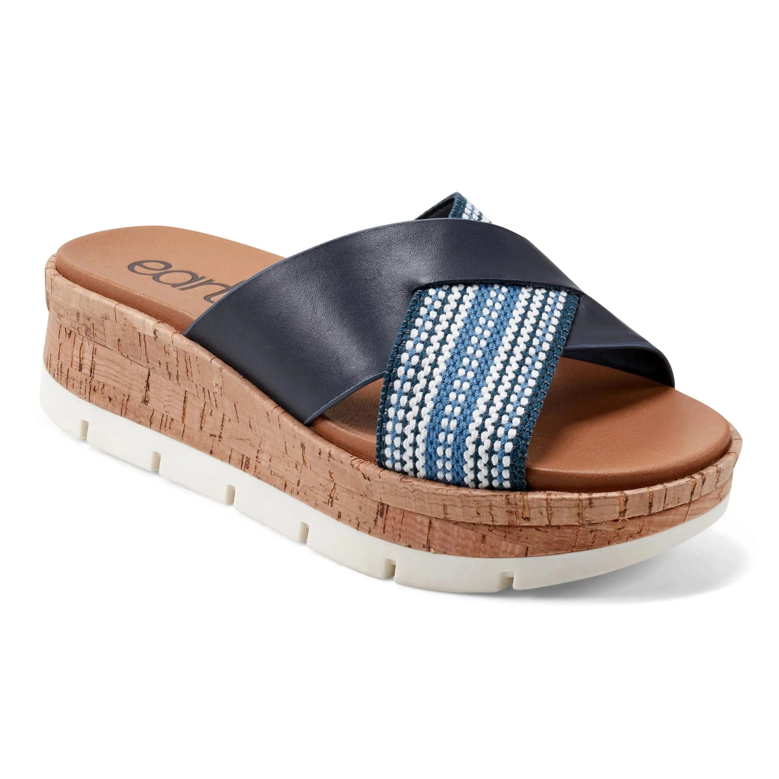 Finale Bequeme Slip-On Keilabsatz Plateausandalen