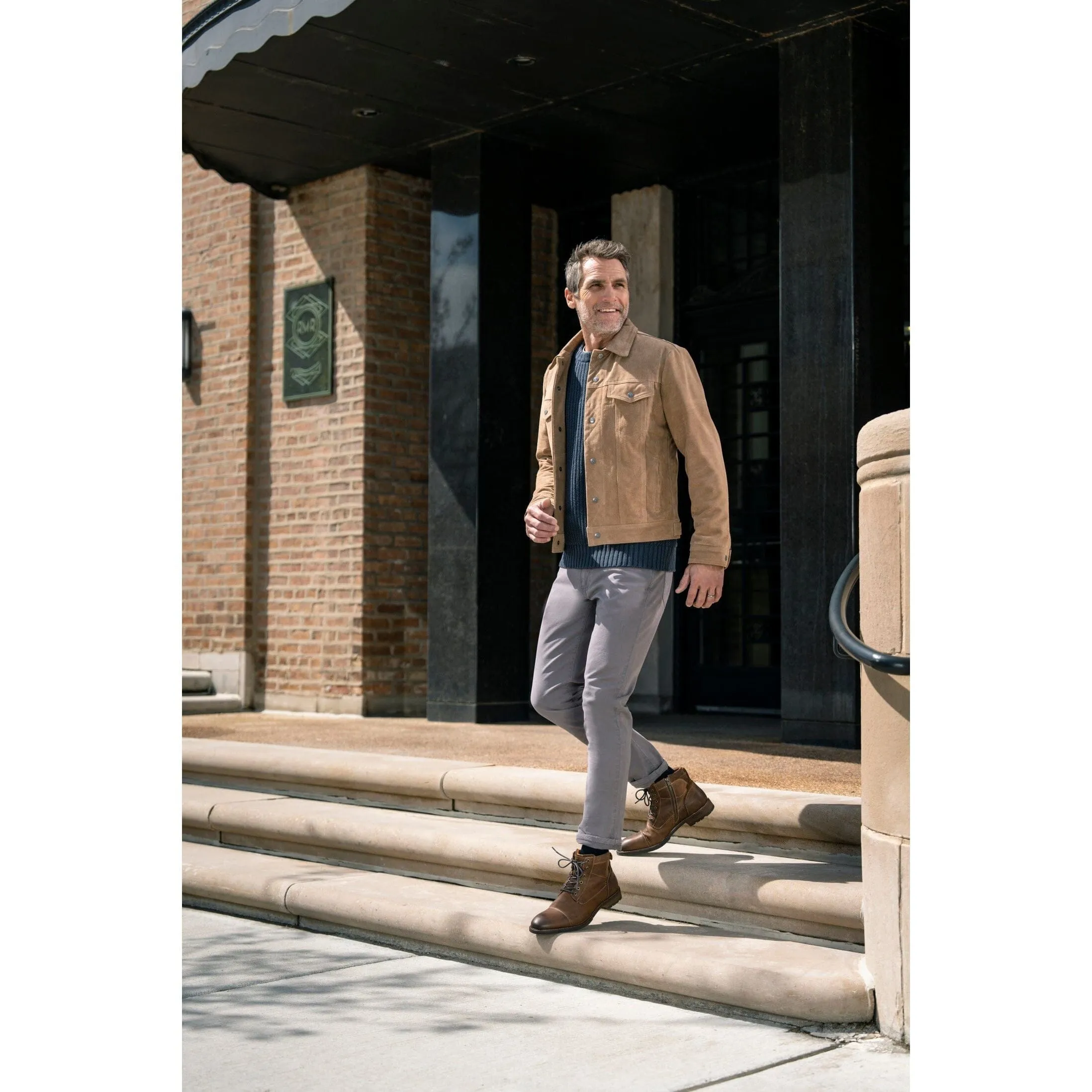 FLORSHEIM LODGE CAP TOE SCHNÜRSTIEFEL